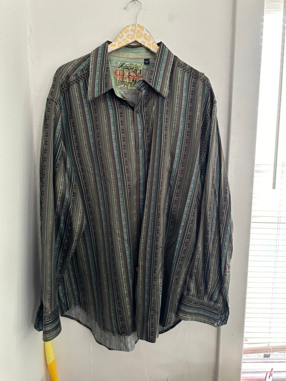 ROBERT GRAHAM Men's Button Front Shirt | Size 3XL